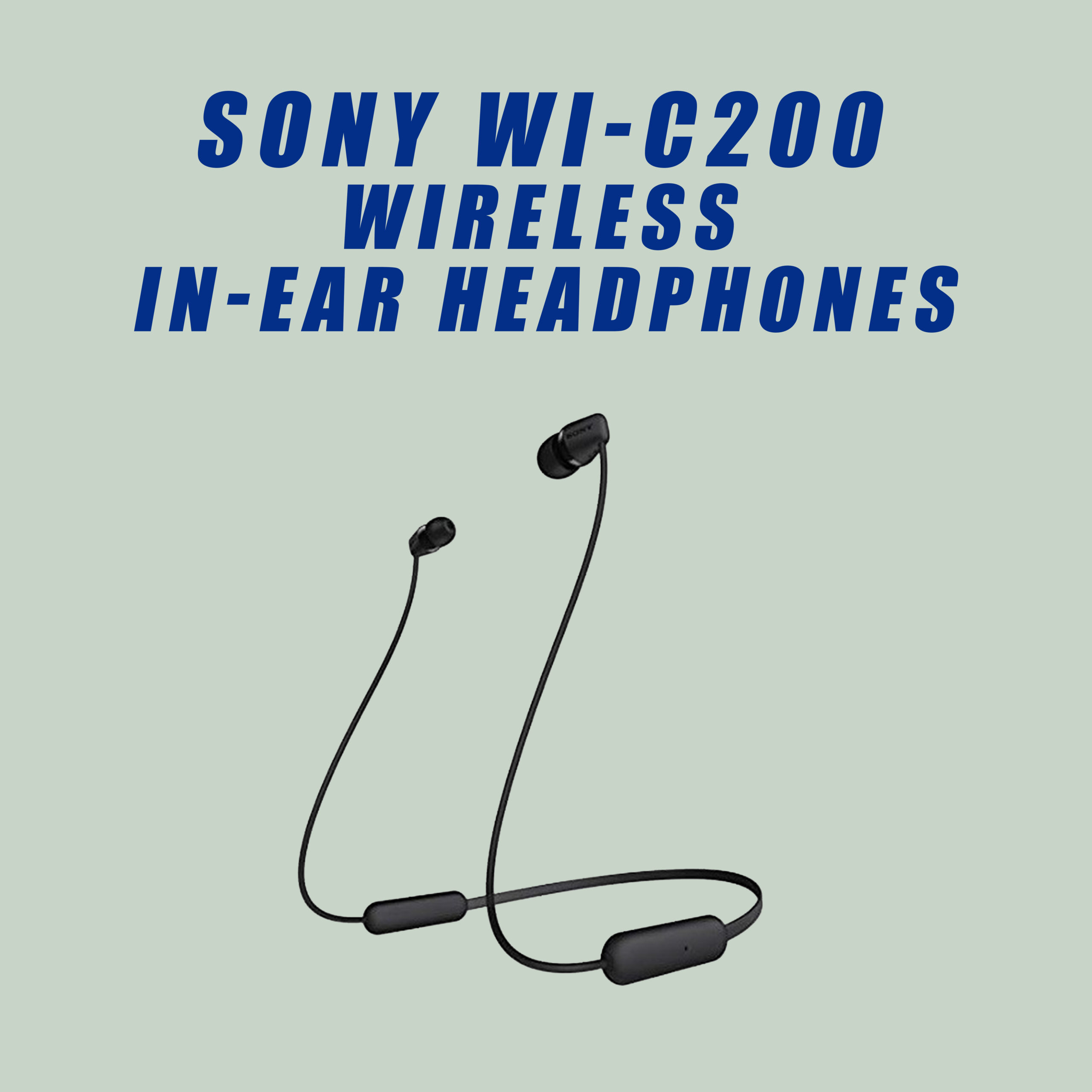 SONY WI-C200 Wireless In-ear Headphones