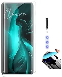 DD SON Premium UV Tempered Glass Screen Protector Compatible for Lava Blaze Curve 5G with Edge to Edge Full Coverage UV and Easy Installation Kit