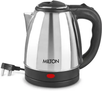 MILTON GO ELECTRO Electric Kettle  (2 L, Silver)