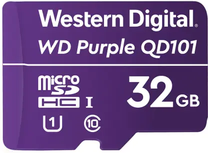WESTERN DIGITAL QD101 32 GB MicroSD Card Class 10 100 Mbps Memory Card